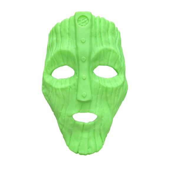 The Mask movie costume glow in the dark mask - Picture 6 of 9